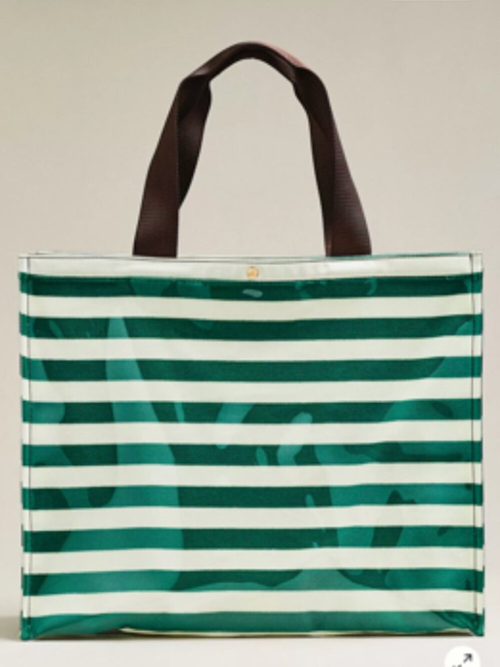 NWT Extra Large Terry Canvas East West Bag - Picture 2 of 16